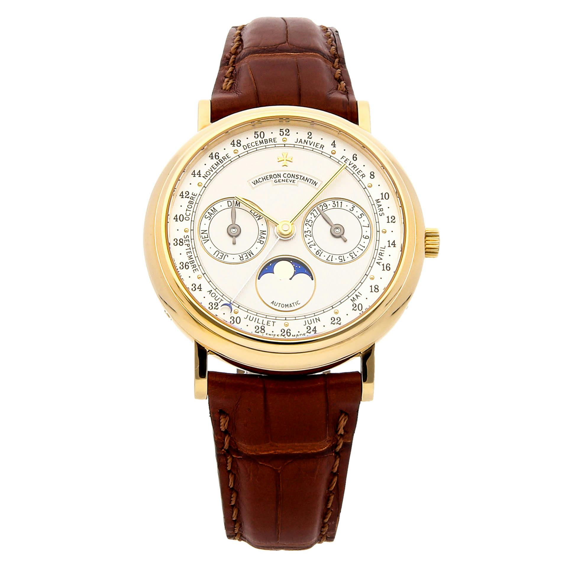 Vacheron Constantin Complete Calendar Moon Phase 47052 000J 4